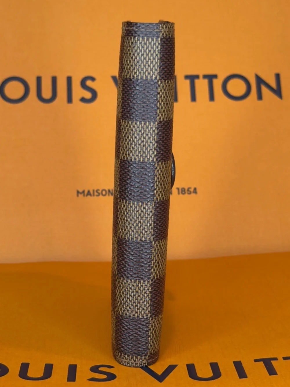 Louis Vuitton PM Agenda Damier Ebene Planner Organizer Notebook Cover Wallet
